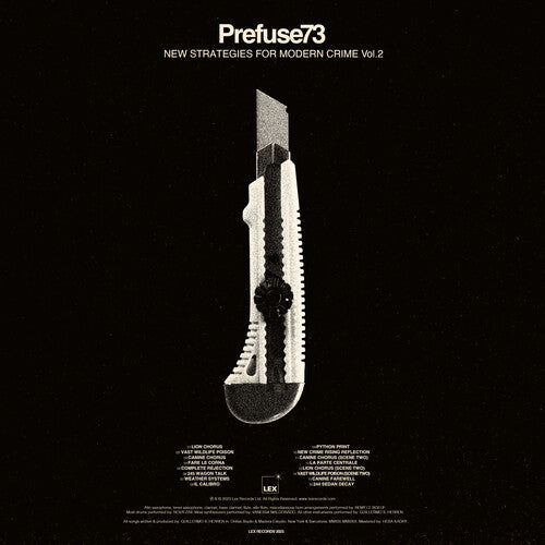 Prefuse 73: New Strategies for Modern Crime Vol. 1 & 2 - VINYL