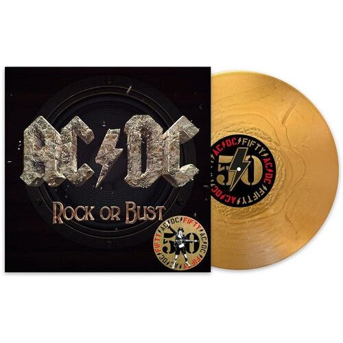 AC/DC - Rock or Bust: 50th Anniversary Gold - VINYL