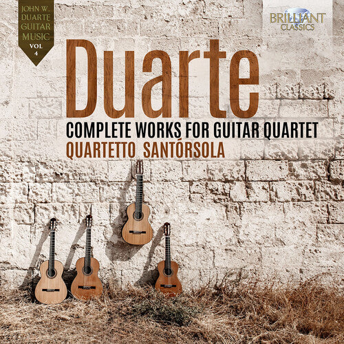 Vincenzo Zecca: Duarte: Complete Works for Guitar Quartet - CD