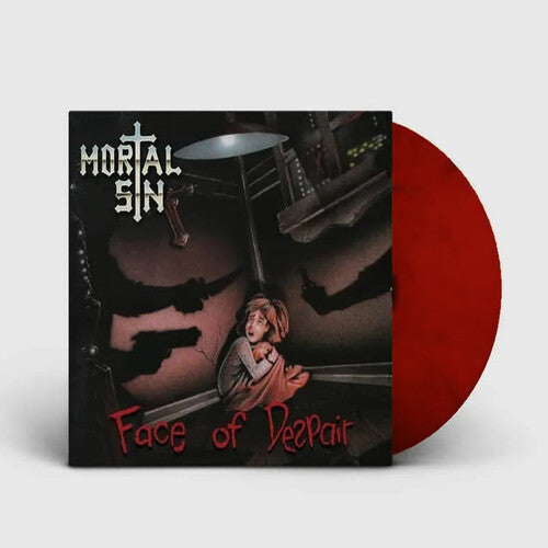 Mortal Sin: Face Of Despair - Red Vinyl - VINYL
