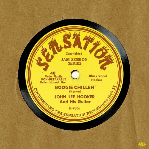 John Lee Hooker: Sensation: Documenting The Sensation Recordings 1948-1952 - VINYL