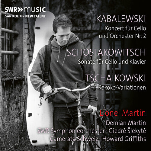 Lionel Martin: Lionel Martin plays Kabalevsky, Shostakovich & Tchaikovsky - CD