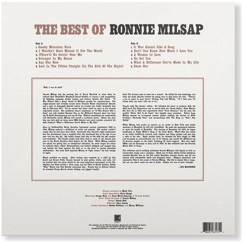Ronnie Milsap - The Best of Ronnie Milsap - VINYL