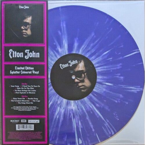 Elton John - Elton John (Purple Splatter) - VINYL