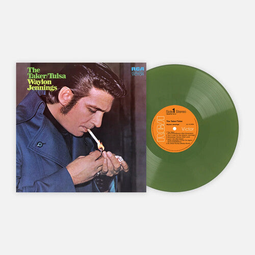 Waylon Jennings: Taker/Tulsa - 180-Gram Green Colored Vinyl - VINYL
