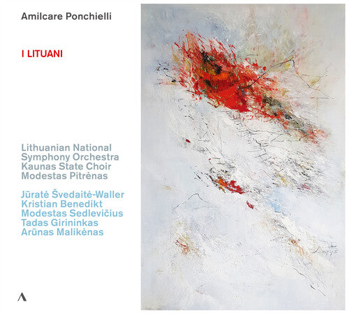 Lithuanian National Symphony Orchestra: Ponchielli & Ghislanzoni: I Lituani - CD