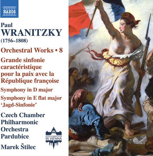 Czech Chamber Philharmonic Orchestra Pardubice: Wranitzky: Orchestral Works, Vol. 8 - CD