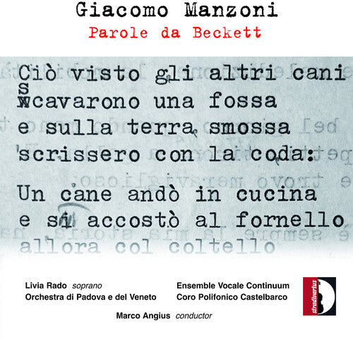 Orchestra di Padova e del Veneto: Parole Da Beckett - CD