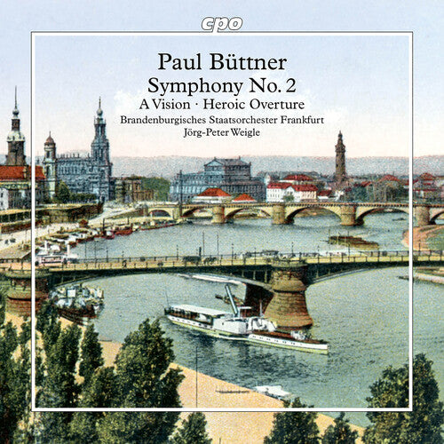 Brandenburgisches Staatsorchester Frankfurt: Buttner: Symphony No. 2; A Vision; Heroic Overture - CD