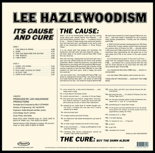 Lee Hazlewood: Lee Hazlewoodism: Its Cause & Cure - VINYL