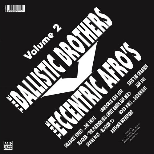The Ballistic Brothers: The Ballistic Brothers vs. the Eccentric Afros - Volume 2 - VINYL