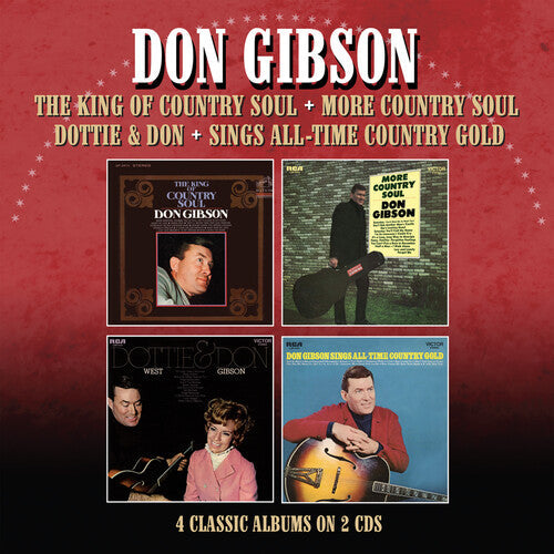 Don Gibson: King Of Country Soul / More Country Soul / Dottie & Don / Sings All-Time Country Gold - CD