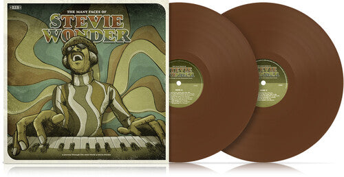 Many Faces of Stevie Wonder / Various - Brown: Many Faces Of Stevie Wonder / Various - Brown Vinyl - VINYL