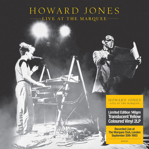 Howard Jones: Live At The Marquee - Transparent Yellow Vinyl - VINYL