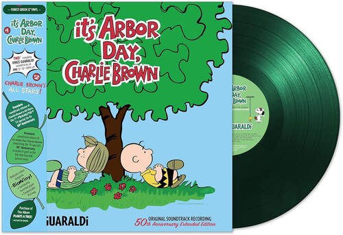Vince Guaraldi: It's Arbor Day, Charlie Brown/Charlie Brown's All Stars (Forest Green vinyl) - VINYL