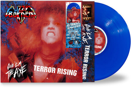 Lizzy Borden: Give 'Em the Axe & Terror Rising - Blue - VINYL