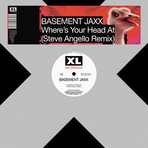 Basement Jaxx: Where's Your Head At - Steve Angello Remix - VINYL