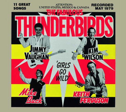 The Fabulous Thunderbirds: Girls Go Wild (2026 Remaster) - CD