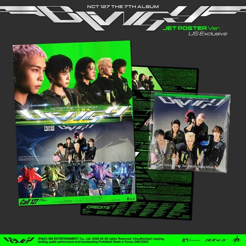 NCT 127: The 7th Album 'Blingy' (Jet Poster Ver.) - CD