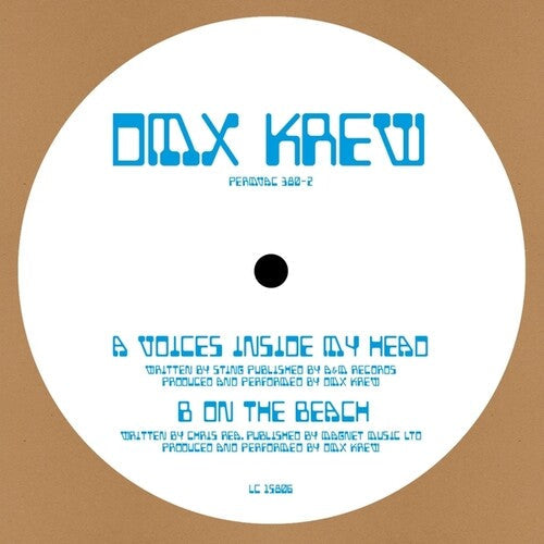 Dmx Krew: Voices Inside My Head On The Beach - VINYL
