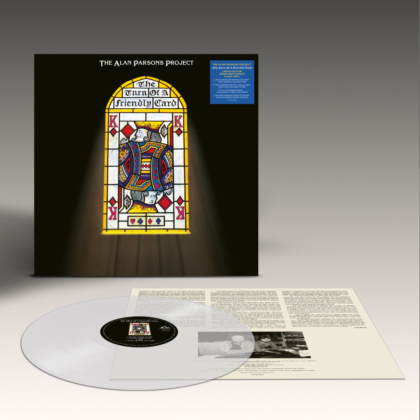 The Alan Parsons Project - The Turn Of A Friendly Card - Half-Speed Clear LP