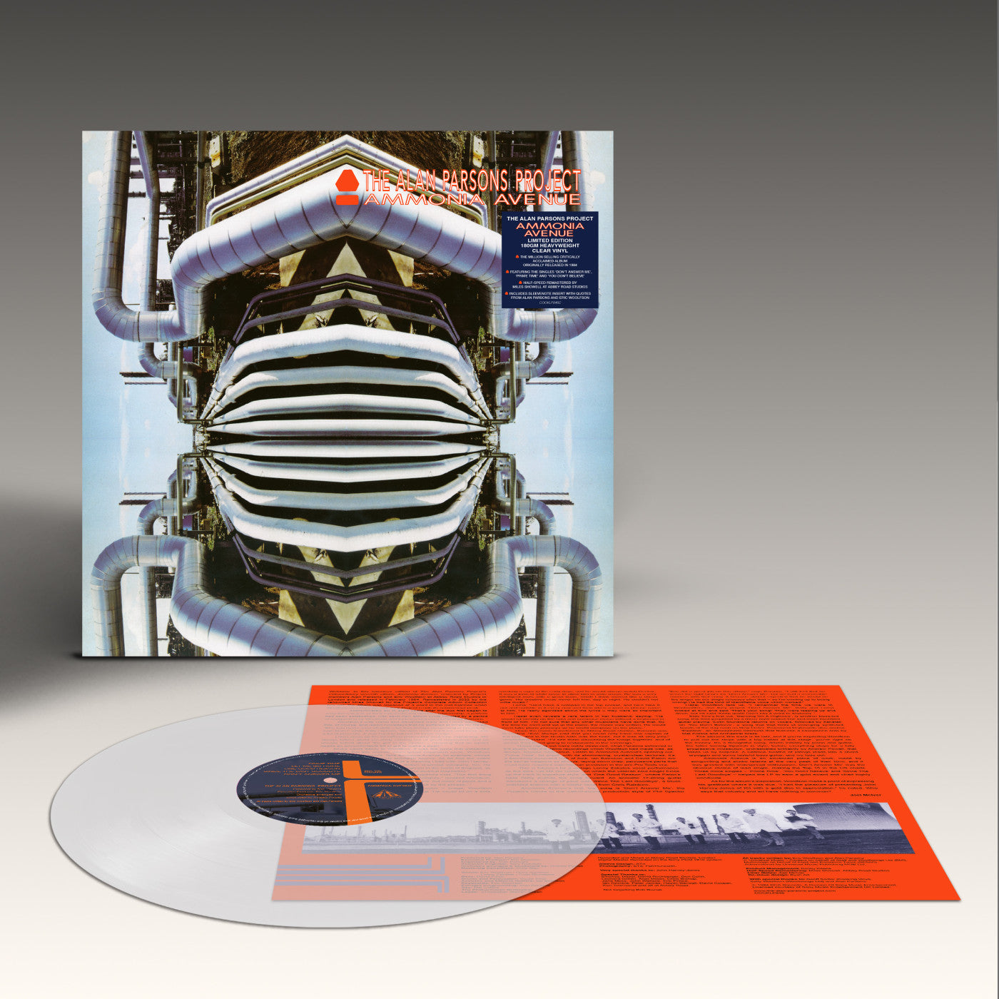 The Alan Parsons Project - Ammonia Avenue - Half-Speed Clear LP