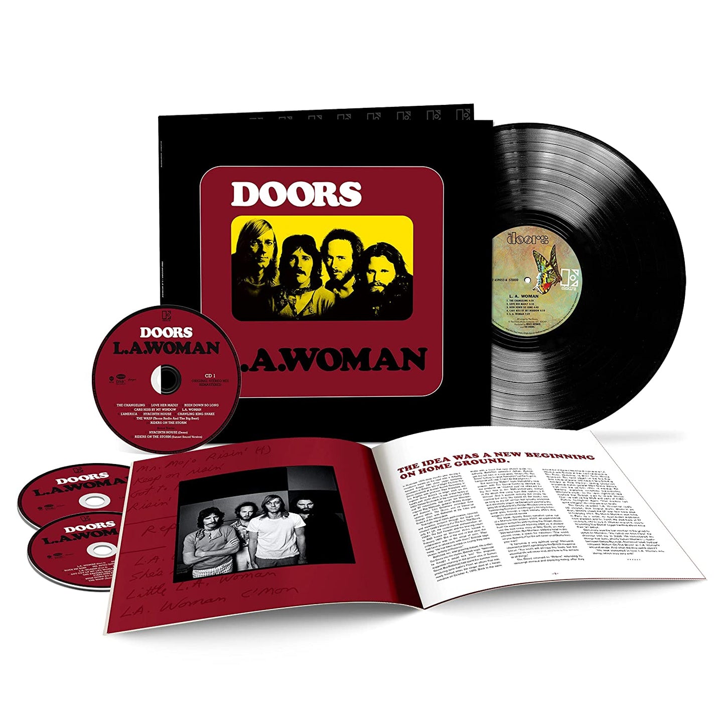 The Doors - L.A. Woman: 50th Anniversary Deluxe Edition - VINYL + 3CD
