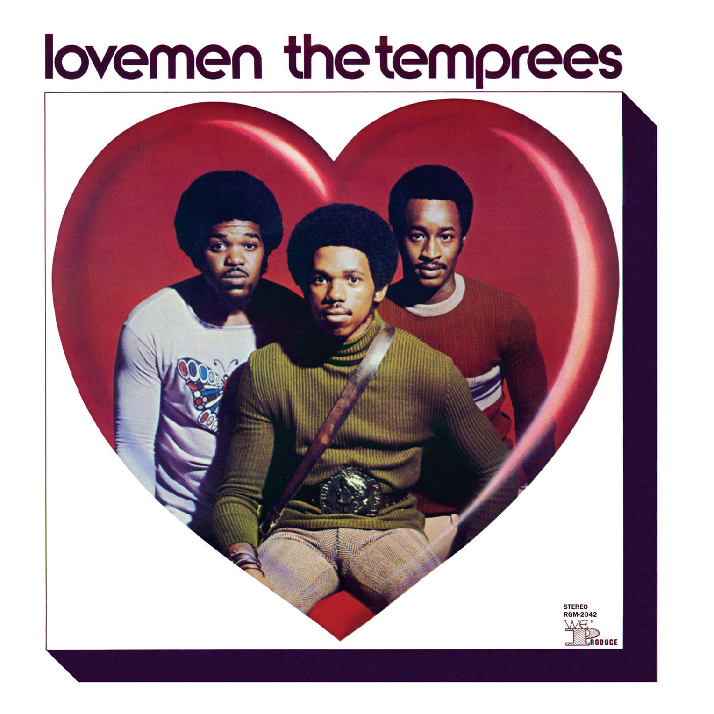 The Temprees - Lovemen - Red LP