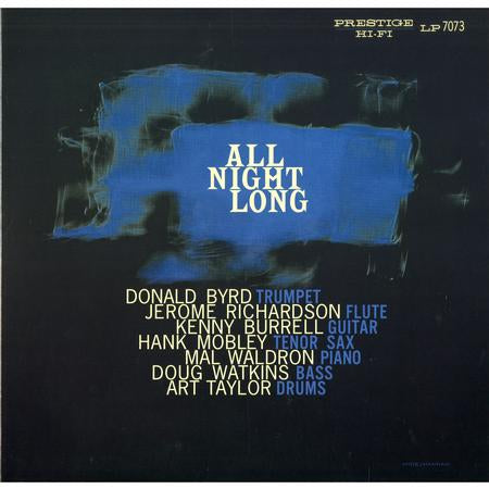 The Prestige All Stars - All Night Long Analogue Productions LP (Mono)
