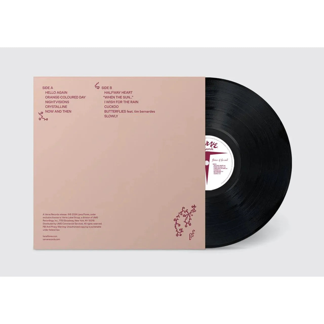 Liana Flores - Flower of the Soul - VINYL