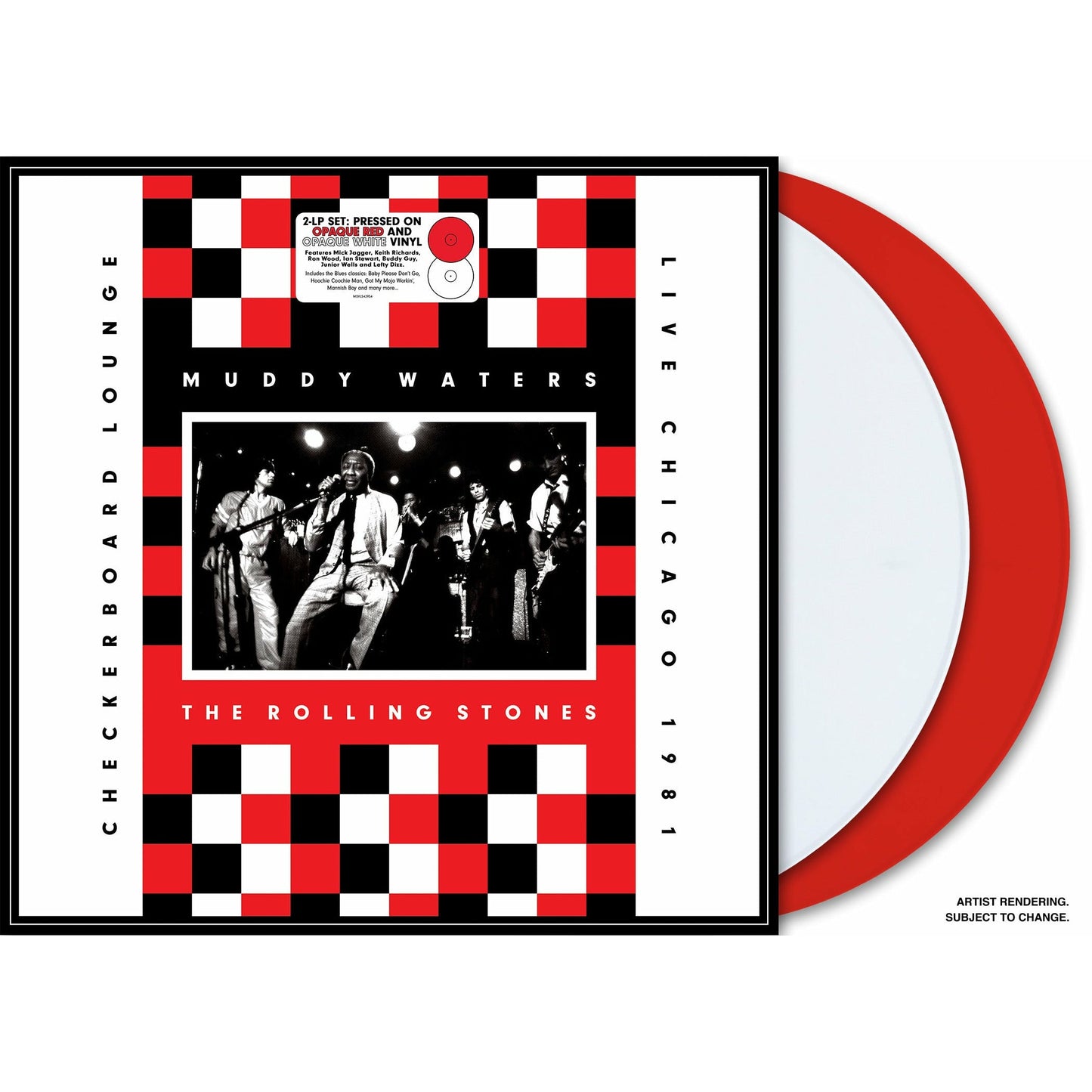 Muddy Waters & The Rolling Stones - Live At Checkerboard Lounge Chicago 1981 - VINYL