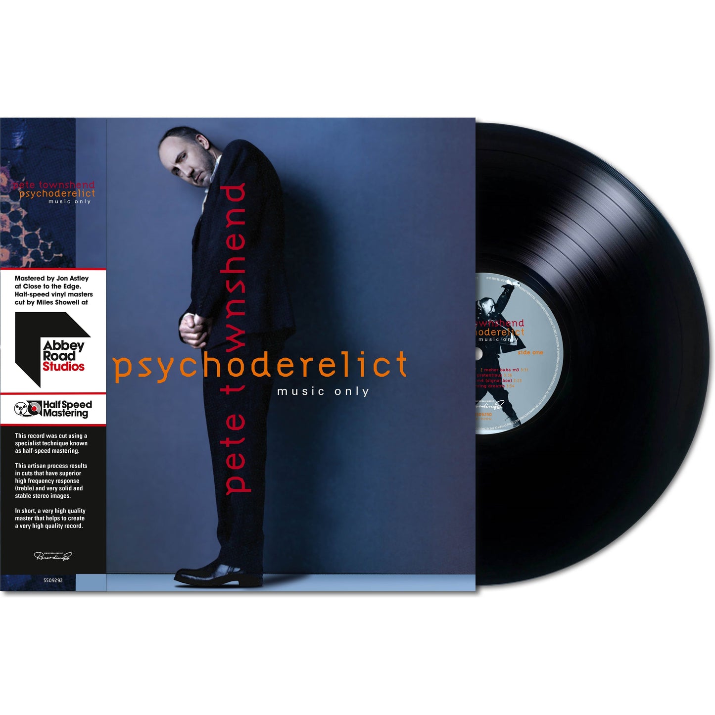 Pete Townshend - Psychoderelict (Music Only) - VINYL