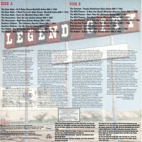 Various Artists - Legend City - Vol. 1 - VINYL