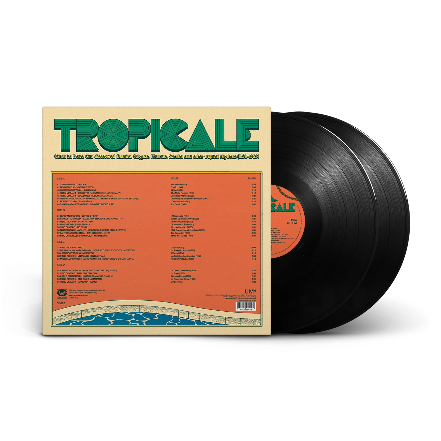 Tropicale- Soundtrack Compilation - VINYL