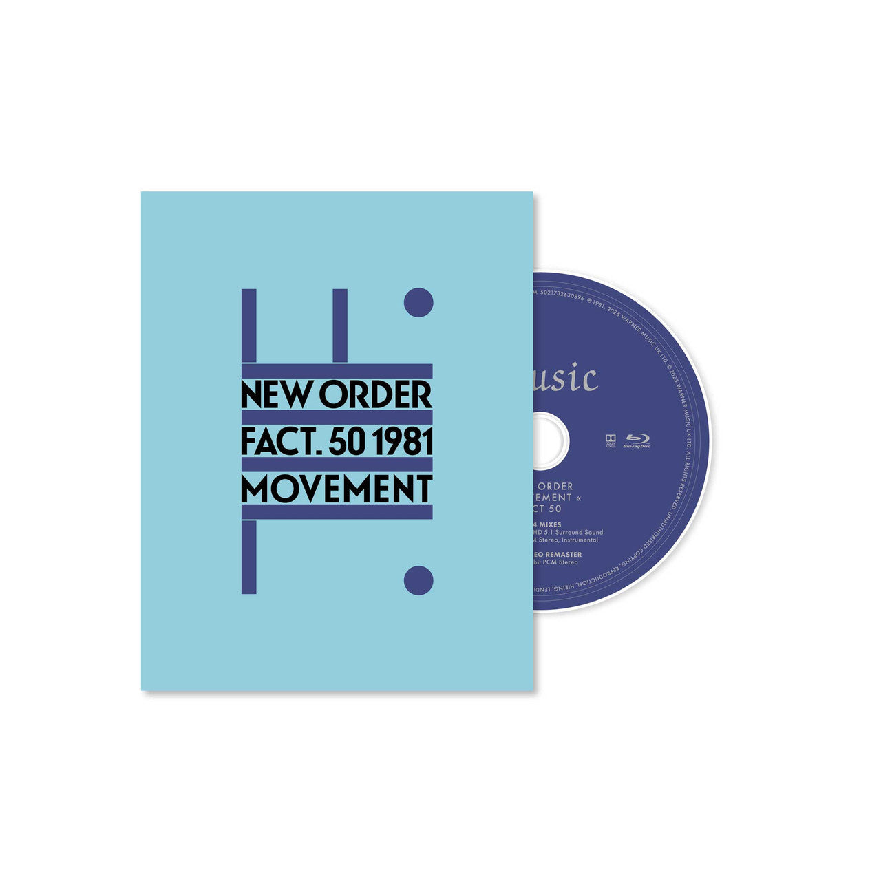 New Order - Movement - Blu-Ray Audio Disc