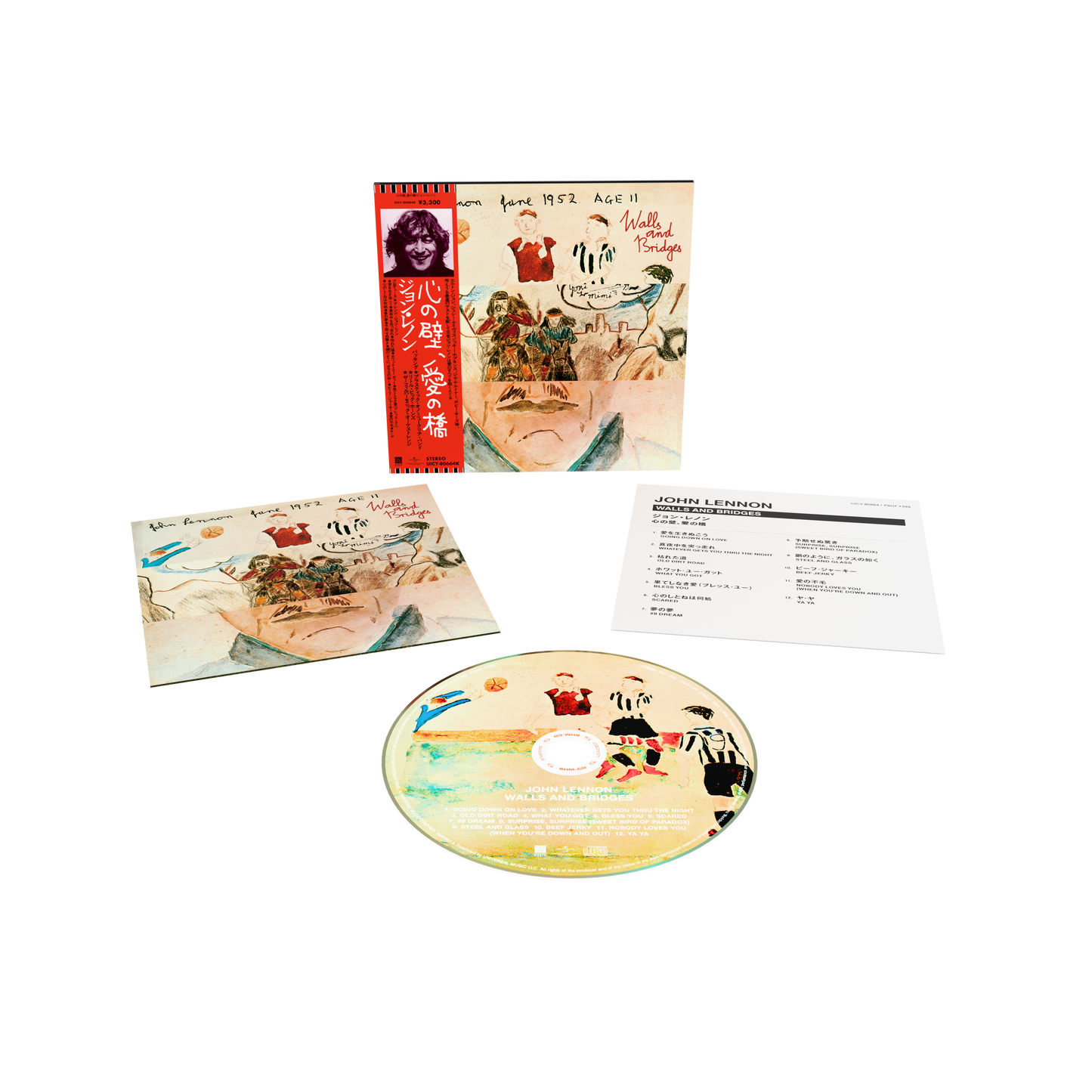 John Lennon - Walls and Bridges - SHM-CD