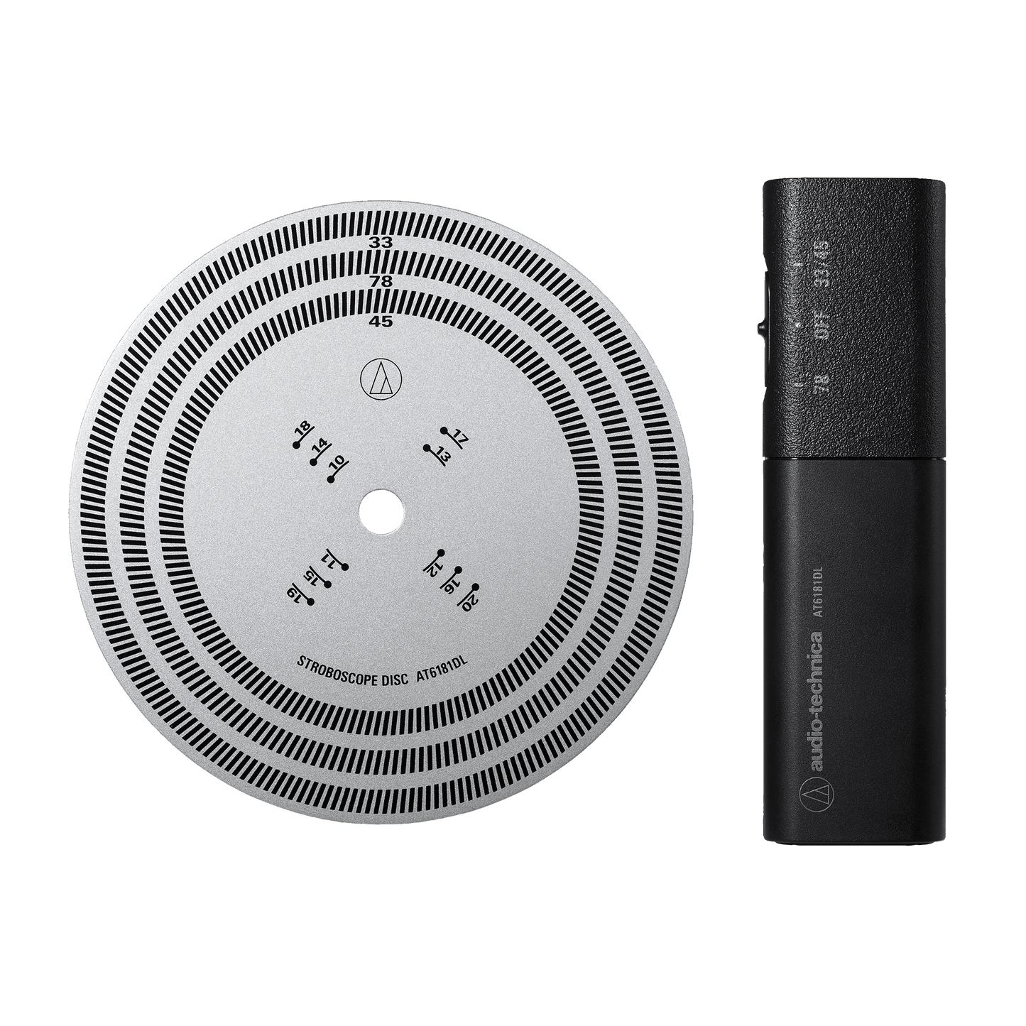 Audio-Technica AT6181DL Stroboscope Disc and Quartz Strobe Light