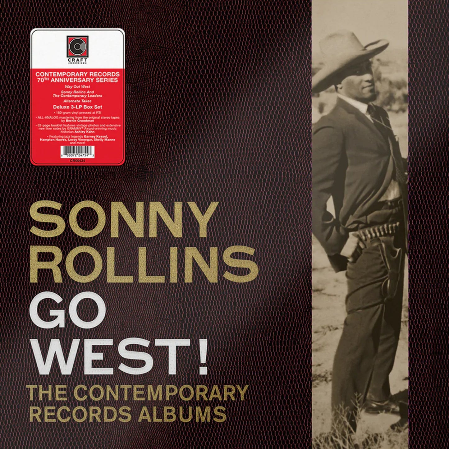 Sonny Rollins - Go West! The Contemporary Records - 3x LP Box Set