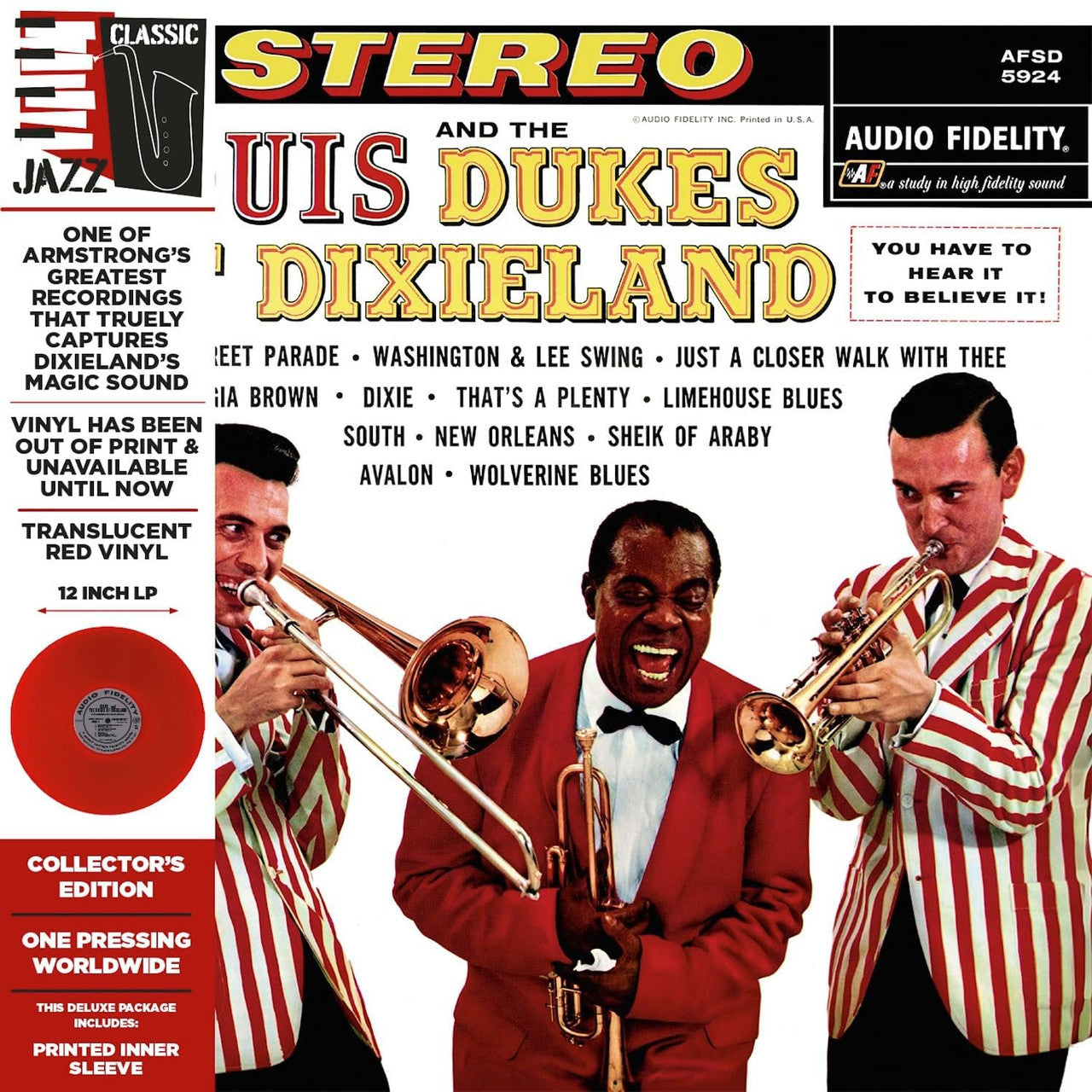 Louis Armstrong - Louis and the Dukes of Dixieland - VINYL