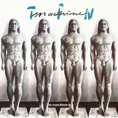 David Bowie, Tin Machine - Tin Machine II - Silver LP (With Cosmetic Damage)