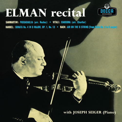 Mischa Elman Recital - Analogphonic LP