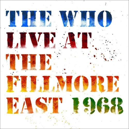 The Who - Live At The Fillmore East - VINYL