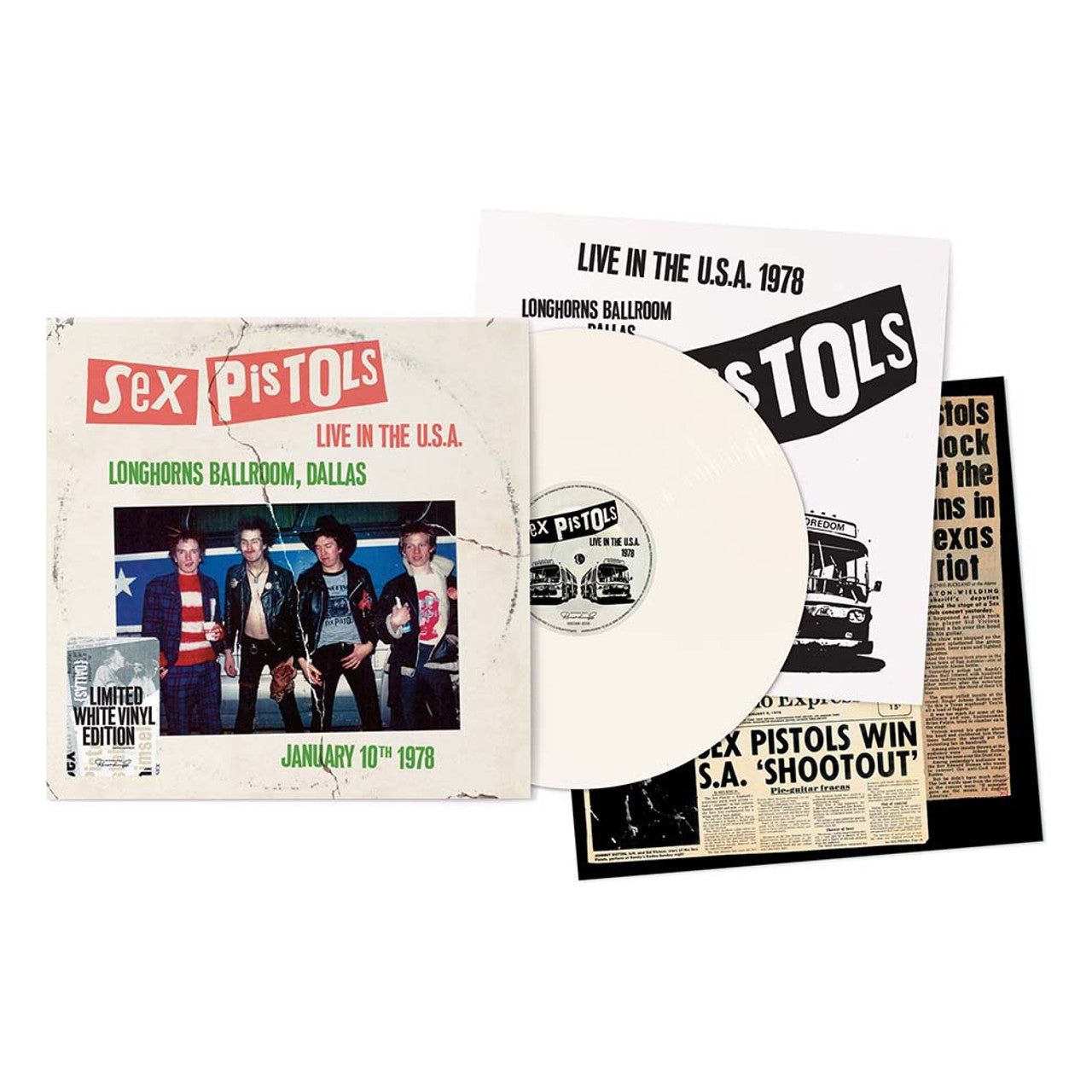 Sex Pistols - Live in the USA 1978: Longhorn Ballroom, Dallas - VINYL