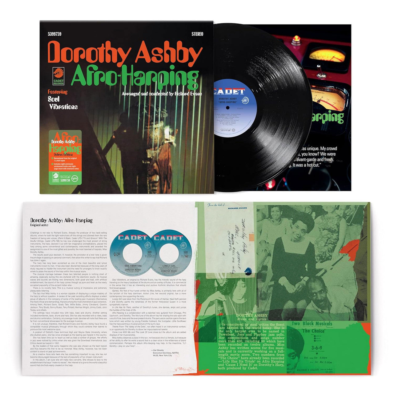 Dorothy Ashby - Afro-Harping (Deluxe Edition) - VINYL