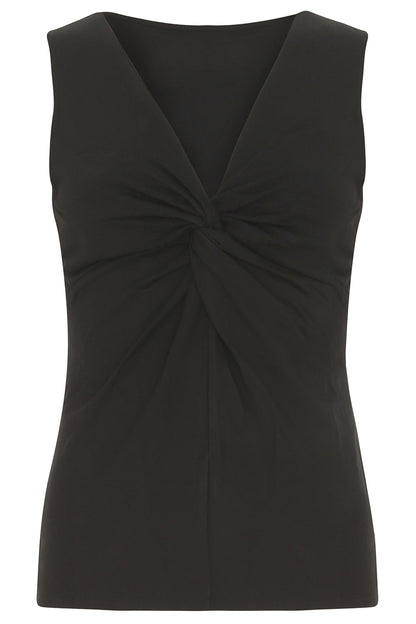 Bamboo Knot Fronted Vest Top