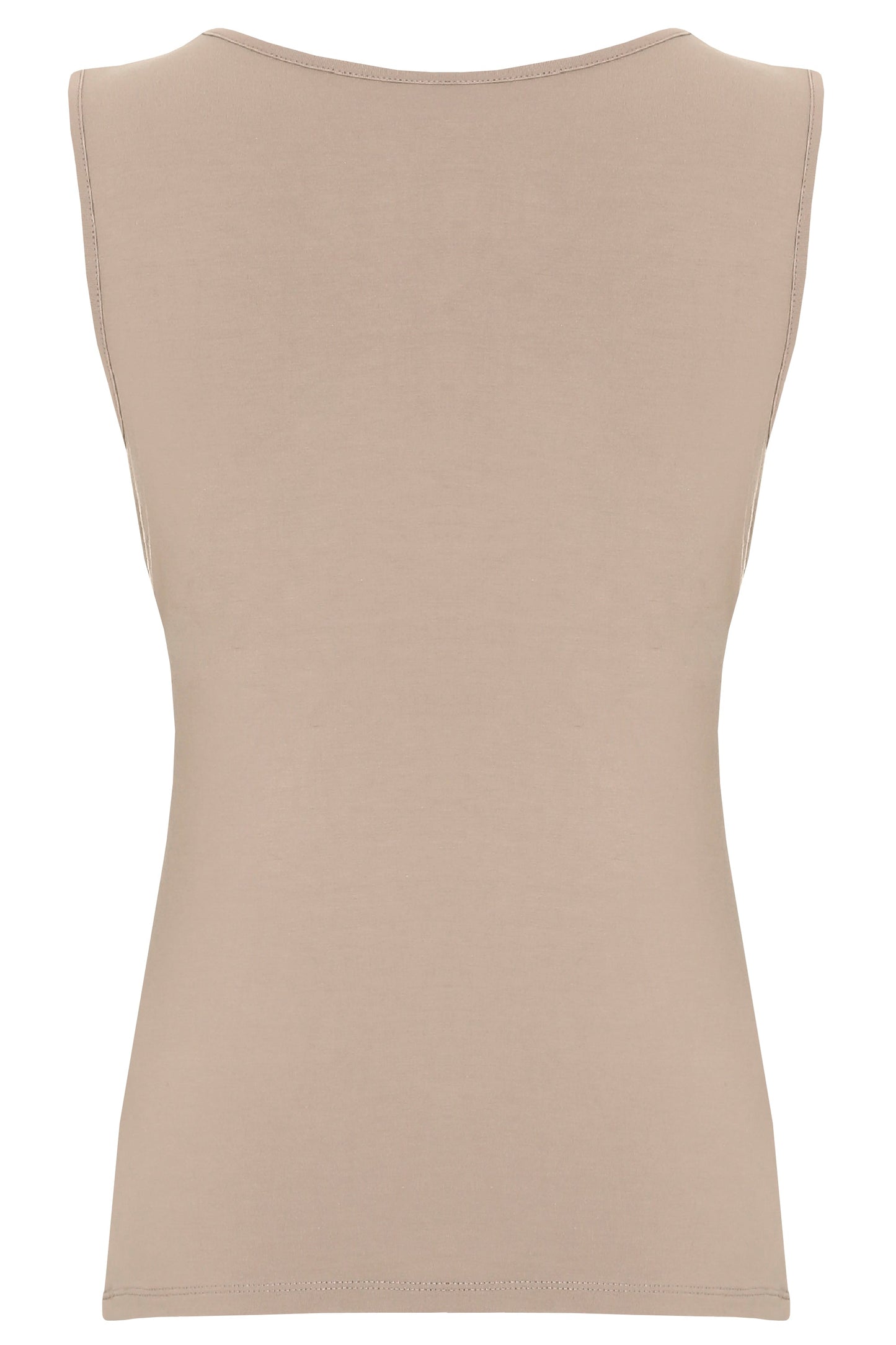 Bamboo Knot Fronted Vest Top