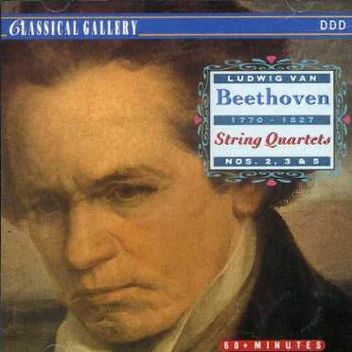 Ludwig van Beethoven: Beethoven: STR Quartets Nos 2 / 3 & 5 - CD