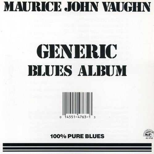 Maurice John Vaughn: Generic Blues Album - CD