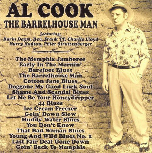 Al Cook: The Barrelhouse Man - CD