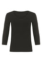 Bamboo Jersey V Neck T-Shirt